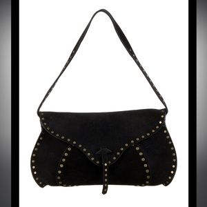 Vintage Celine suede purse